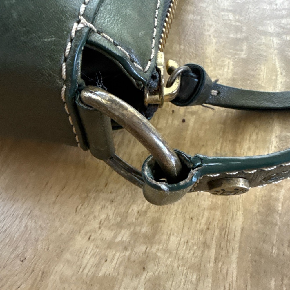 Michael Kors Astor Green Shoulder Bag original - Picture 13 of 16